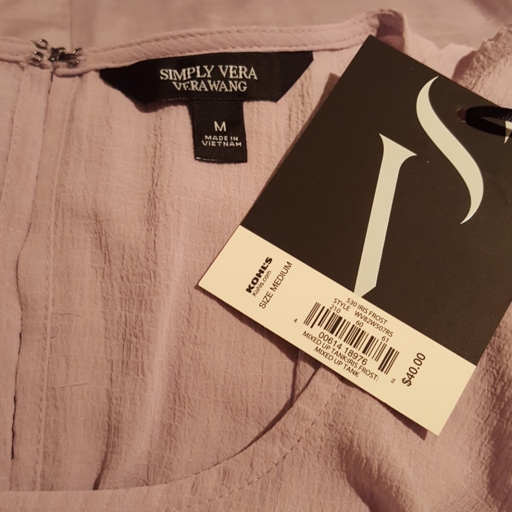 Simply Vera Wang dressy tank - Picture 4 of 6